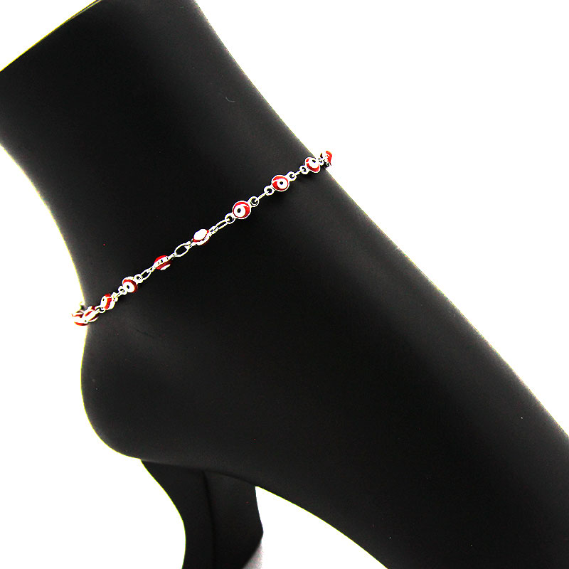 0034-0-Tobillera-Acero-Inox-Plateado-Ojo-Turco-Rojo-4Mm-Poder