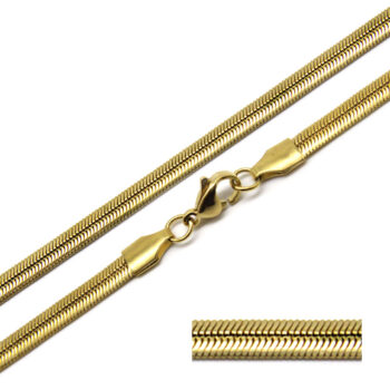 0193-Cadena-Acero-Inoxidable-Dorado-Tipo-Panza-De-Vibora