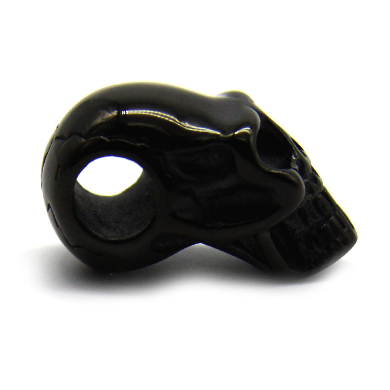 1195-1-Dije-Acero-Inoxidable-Negro-Craneo-Calavera-Skull-Black