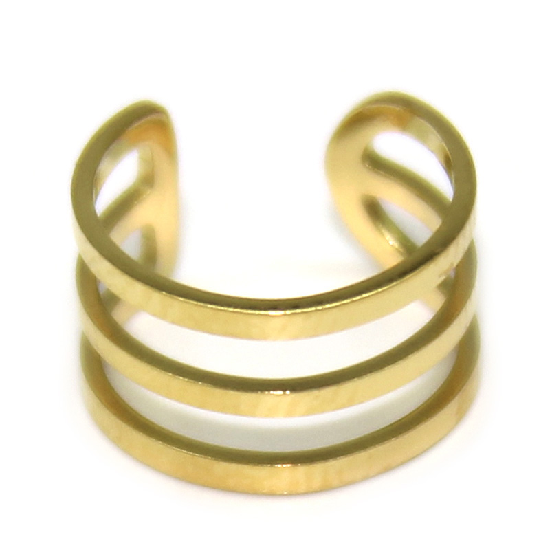 Acero-Dorado-Ajustable-Tres-Lineas