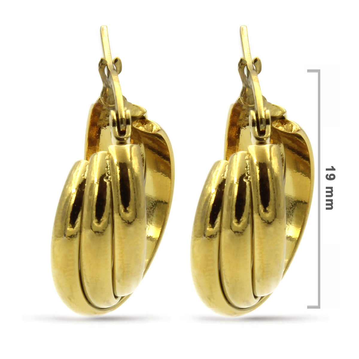 Aretes-Acero-Dorado-Tipo-Arracada-3-Lineas-Cruzadas-19mm