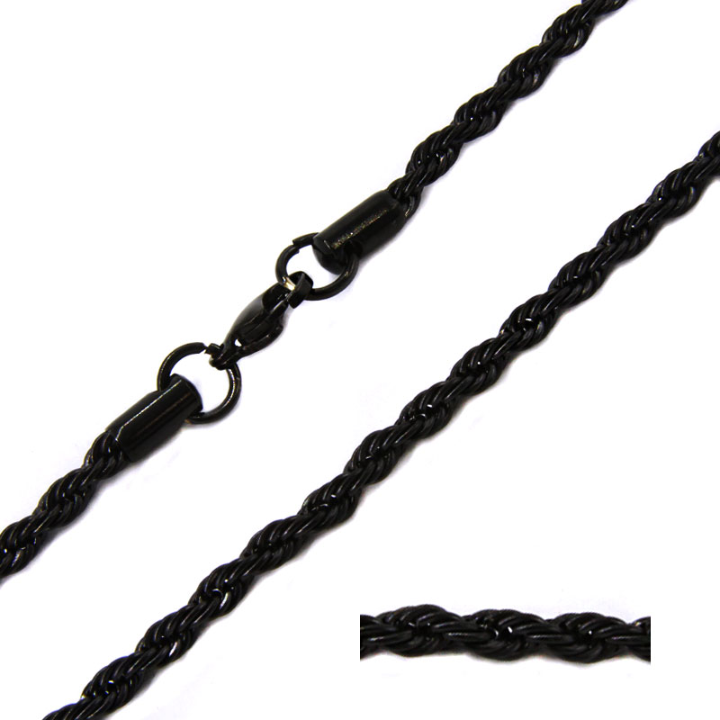 Cadena-Acero-Inoxidable-Negro-Torzal-3mm-x-50cm