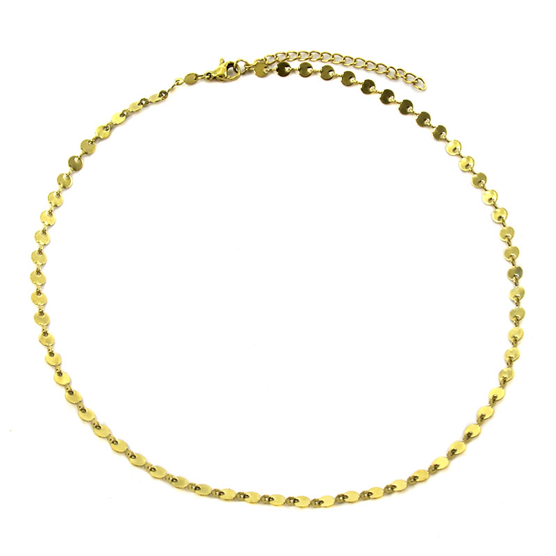 Collar-Acero-Dorado-Eslabon-Circular-Lunetas-4mm-x-38-cm