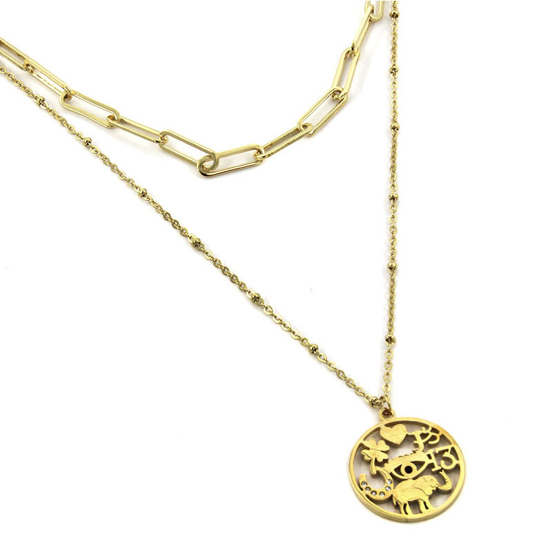 Collar-Acero-Dorado-Largo-Corbatero-Amuletos-de-Suerte-2