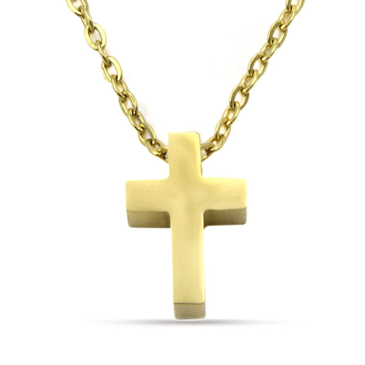 Collar-Acero-Dorado-Mini-Cruz-Latina-Lisa-Protectora