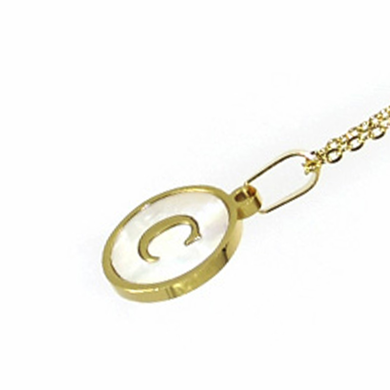 Collar-Dije-Madre-Perla-Letra-C-Plateado