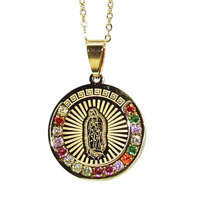 Collar-Dije-Medalla-Virgen-de-Guadalupe-Zirconia4