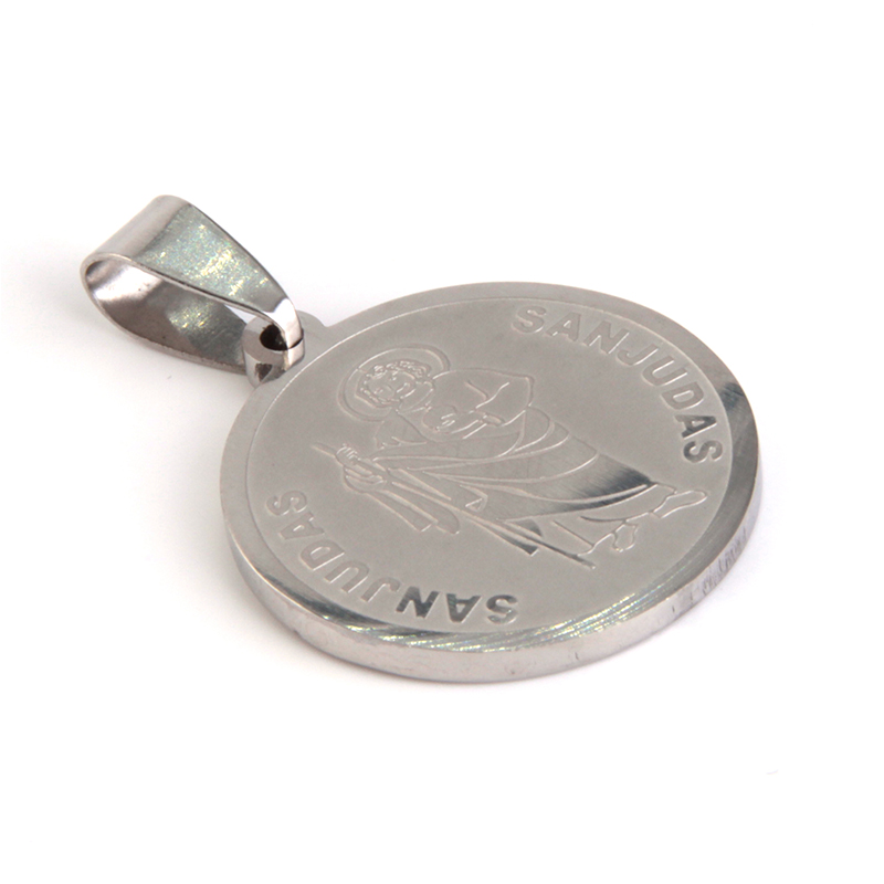 Dije-Acero-Inox-Plateado-Medalla-San-Judas-Tadeo-23Mm-1