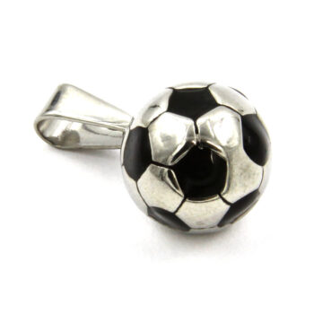 Dije-Acero-Inoxidable-Plateado-Balon-Futbol-Soccer-12mm-3
