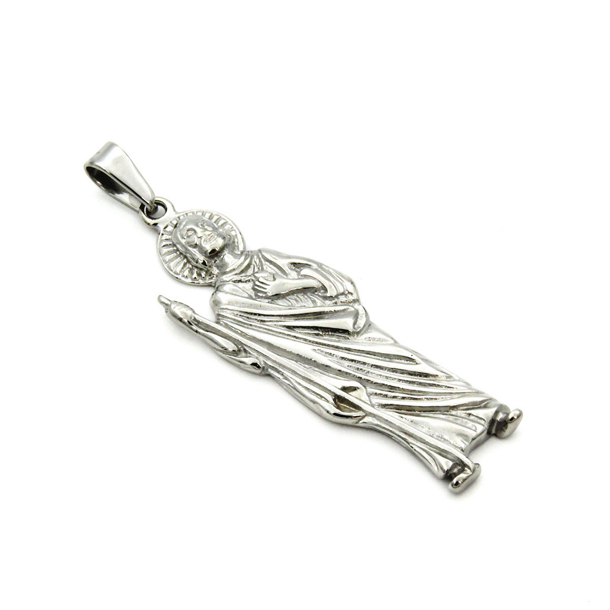 Dije-Acero-Plateado-Religioso-San-Judas-Tadeo-21Mm-2