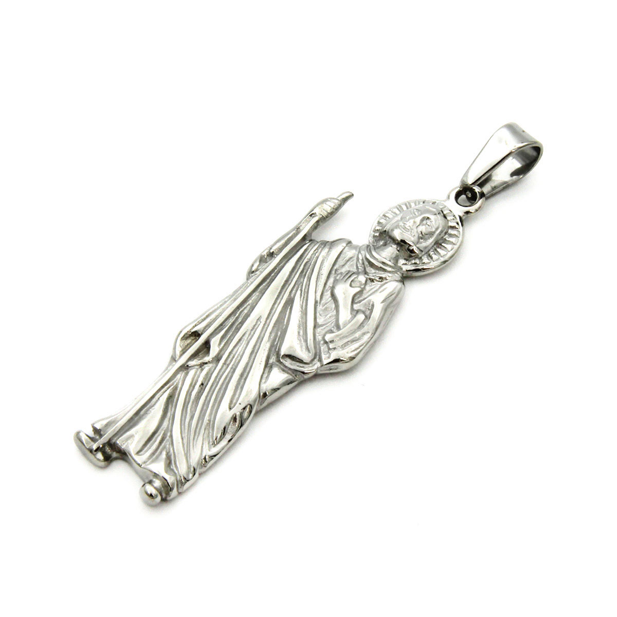 Dije-Acero-Plateado-Religioso-San-Judas-Tadeo-21Mm-3