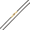 Collar Acero Dorado Vinil Trenzado Para Dije 2mm X 480 Mm