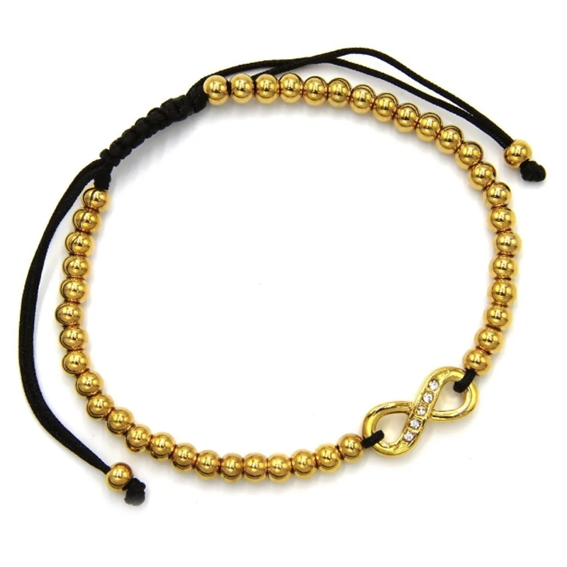 Pulsera-Acero-Dorado-Jareta-Negra-Infinito-Con-Zirconias