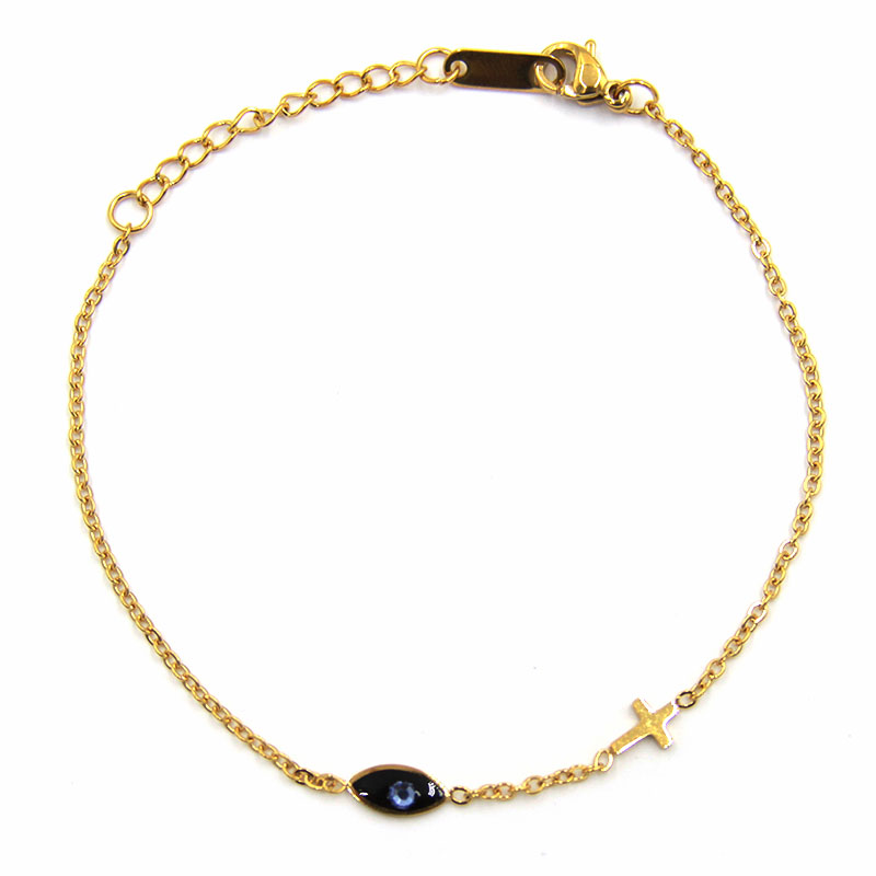 Pulsera-Acero-Dorado-Slim-Ojo-Turco-Cruz-Latina