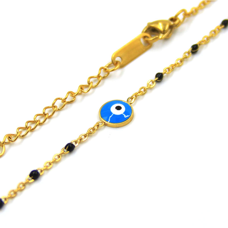 Pulsera-Acero-Inoxidable-Dorado-Ojo-Turco