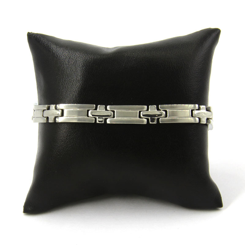 Pulsera-Tipo-Esclava-Acero-Inoxidable-Plateado-Cruz-Suiza-2