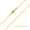 Cadena Acero Inox Dorado Espiga 1 mm x 50 cm