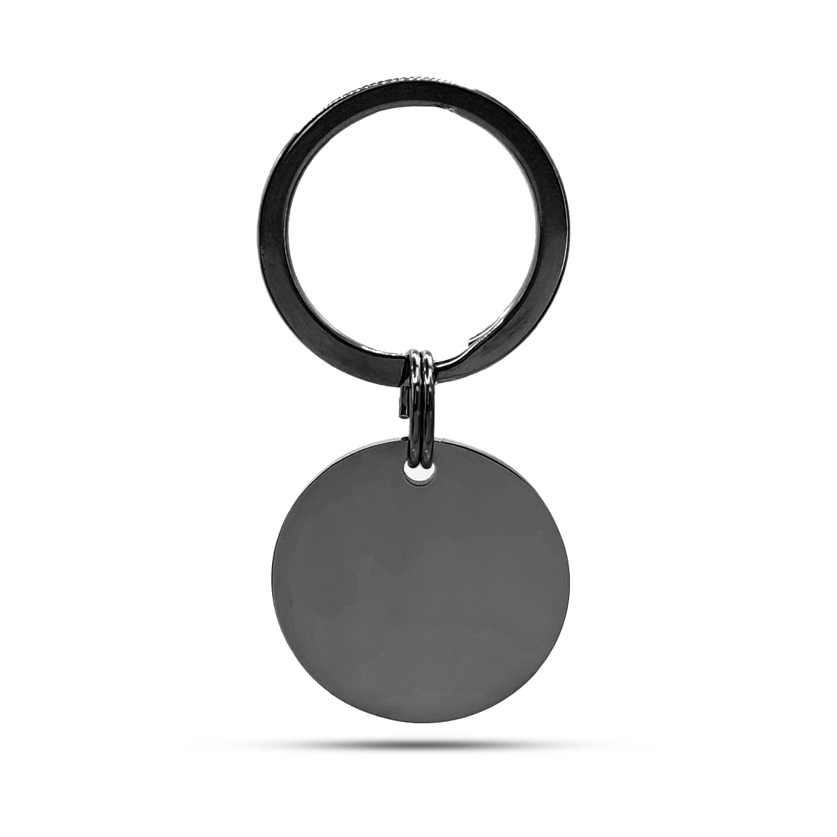 Llavero Acero Circulo Liso 25 mm Para Grabado (12)