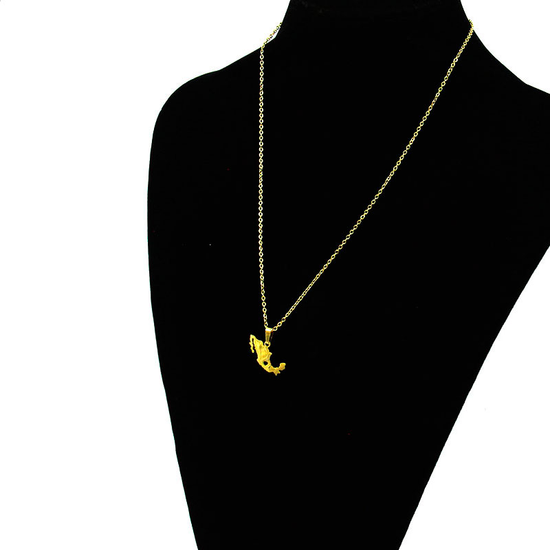 Set de Joyeria Acero Inoxidable Dorado Corazon Mexico 6 Set de Joyeria Acero Inoxidable Dorado Corazon Mexico - Image 4