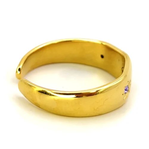 Anillo-Acero-Dorado-Estrellas-Cristales-Rosas-Ajustable-2.webp