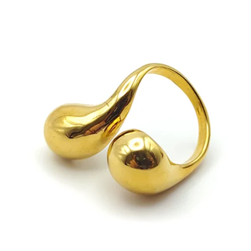 Anillo-Acero-Dorado-Gota-Cayendo-Irregular-Gruesa-Chunky-2.webp