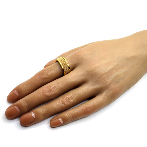 Anillo-Acero-Dorado-Malla-Biselado-Tejido-Hombre-De-Lujo-4.jpg