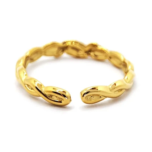 Anillo-Acero-Dorado-Mujer-Serpiente-Entrelazada-Ajustable-2.webp