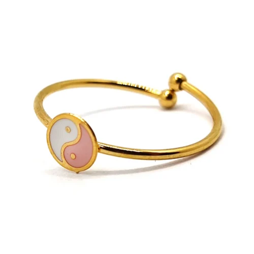 Anillo-Acero-Dorado-Slim-Delgado-Yin-Yang-Rosa-Ajustable-2.webp