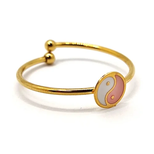 Anillo-Acero-Dorado-Slim-Delgado-Yin-Yang-Rosa-Ajustable-3.webp