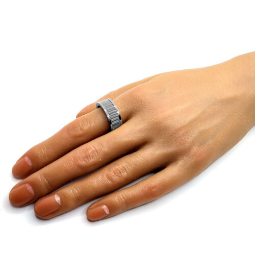 Anillo-Acero-Plateado-Malla-Biselado-Tejido-Hombre-Lujo-4.jpg