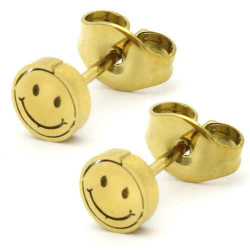 Arete-Tipo-Broquel-Acero-Dorado-Mini-carita-Feliz-Smile-2.jpg