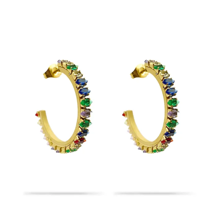 Aretes-Acero-Dorado-Arracada-Cristales-Multicolor-Circulo-3.webp