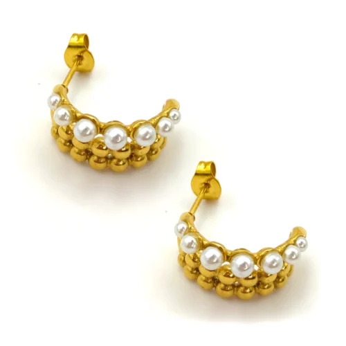 Aretes-Acero-Dorado-Arracada-Triple-Perla-Bolitas-18-mm-4.webp