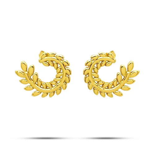 Aretes-Acero-Dorado-Hojas-Rama-de-Olivo-en-C-Elegante.webp