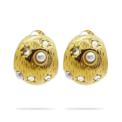 Aretes-Acero-Dorado-Media-Arracada-Chunky-Perla-y-Cristal-2.webp