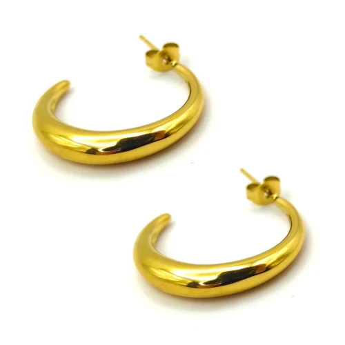 Aretes-Acero-Dorado-Media-Arracada-Gruesa-Lisa-26-mm-3.webp