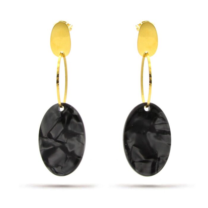 Aretes-Acero-Dorado-Ovalado-Colgante-Marmoleado-Negro.jpg