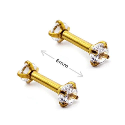 Aretes-Acero-Dorado-Piercing-Broquel-Doble-Zirconia-3-mm-2.webp