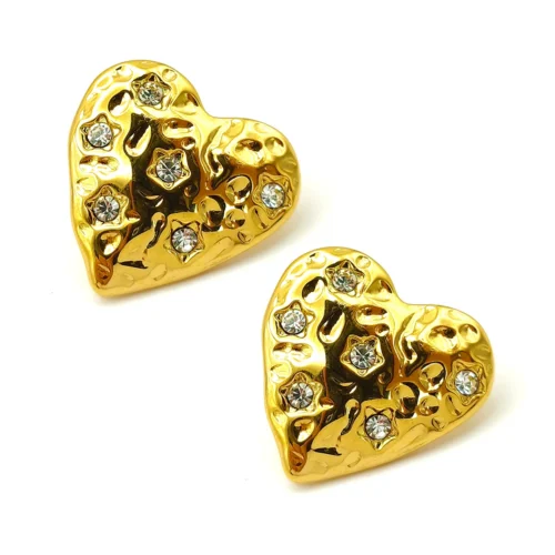 Aretes-Acero-Inox-Dorado-Corazon-Martillado-Cristales-2.webp