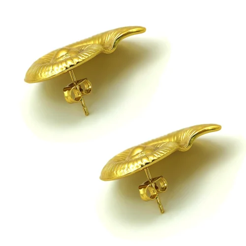 Aretes-Acero-Inox-Dorado-Fosil-Amonites-Caracol-1.webp