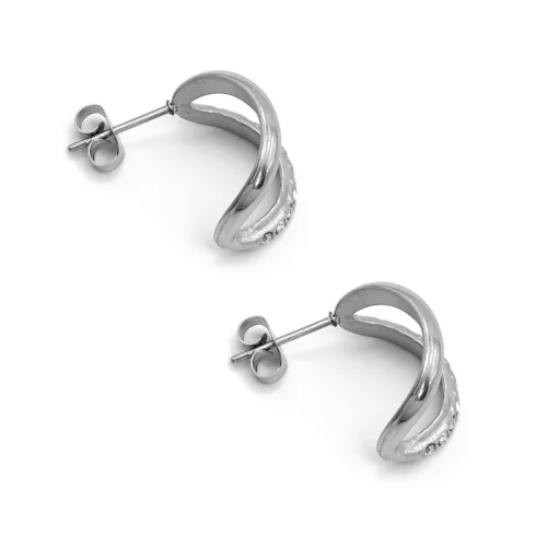 Aretes-Acero-Plateado-Media-Arracada-Doble-Cristales-2.webp