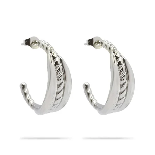 Aretes-Acero-Plateado-Media-Arracada-Twist-Liso-Triple-2.webp