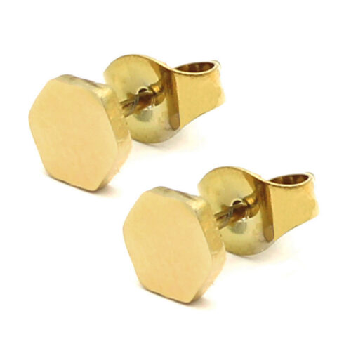 Aretes-Tipo-Broquel-Acero-Dorado-Hexagono-Liso-6mm-2.jpg