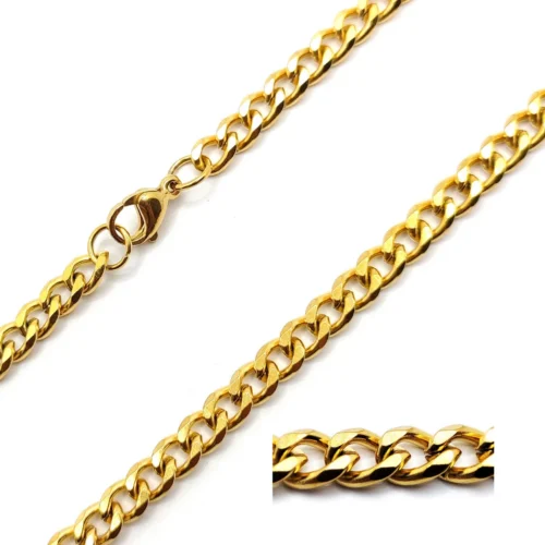 Cadena-Acero-Dorado-Barbada-Eslabon-cubano-6mm-x-60xm-1.webp