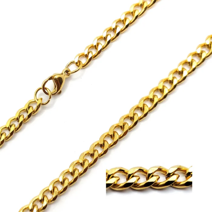Cadena-Acero-Dorado-Barbada-Eslabon-cubano-6mm-x-60xm-1.webp