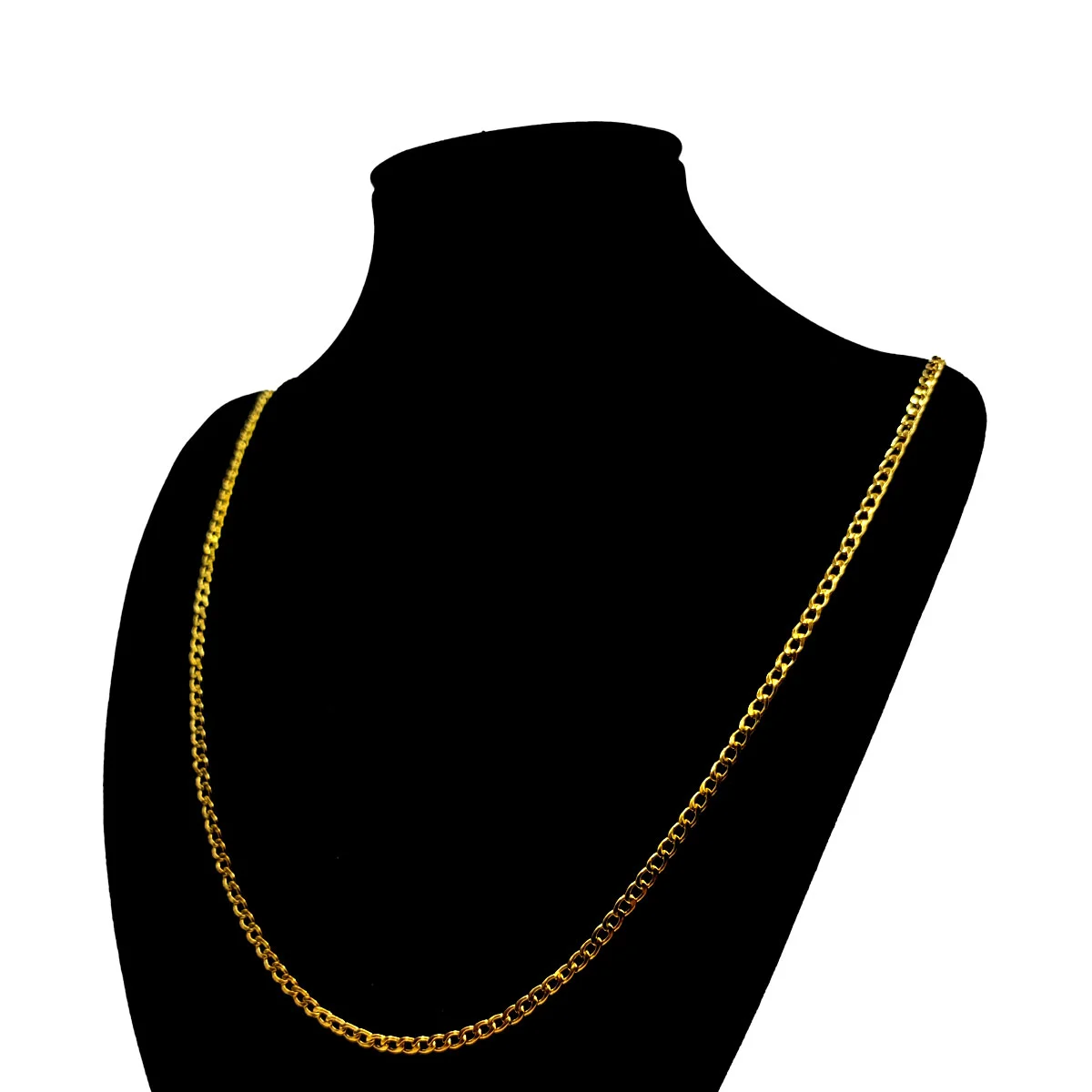 Cadena Acero Inoxidable Plateado Eslabon Barbado Pequeno 2 1