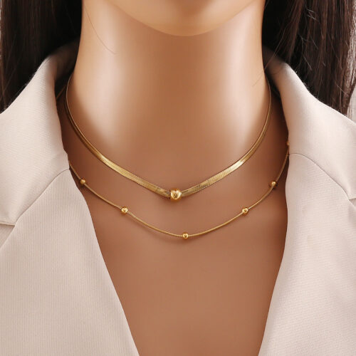Collar-Acero-Dorado-Doble-Planchada-Cola-de-Rata-Balines.jpg
