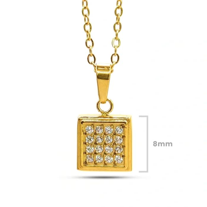 Collar-Acero-Dorado-Mini-Cuadrado-Cristales-Elegante-1.webp