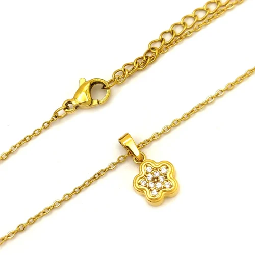 Collar-Acero-Dorado-Mini-Flor-Cristales-Elegante-1.webp