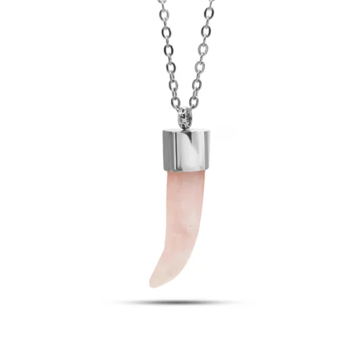 Collar-Acero-Inox-Colmillo-Simbolo-Fuerza-Cuarzo-Rosa-7-1.webp